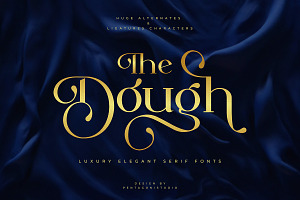 The Dough Luxury Style Serif Font