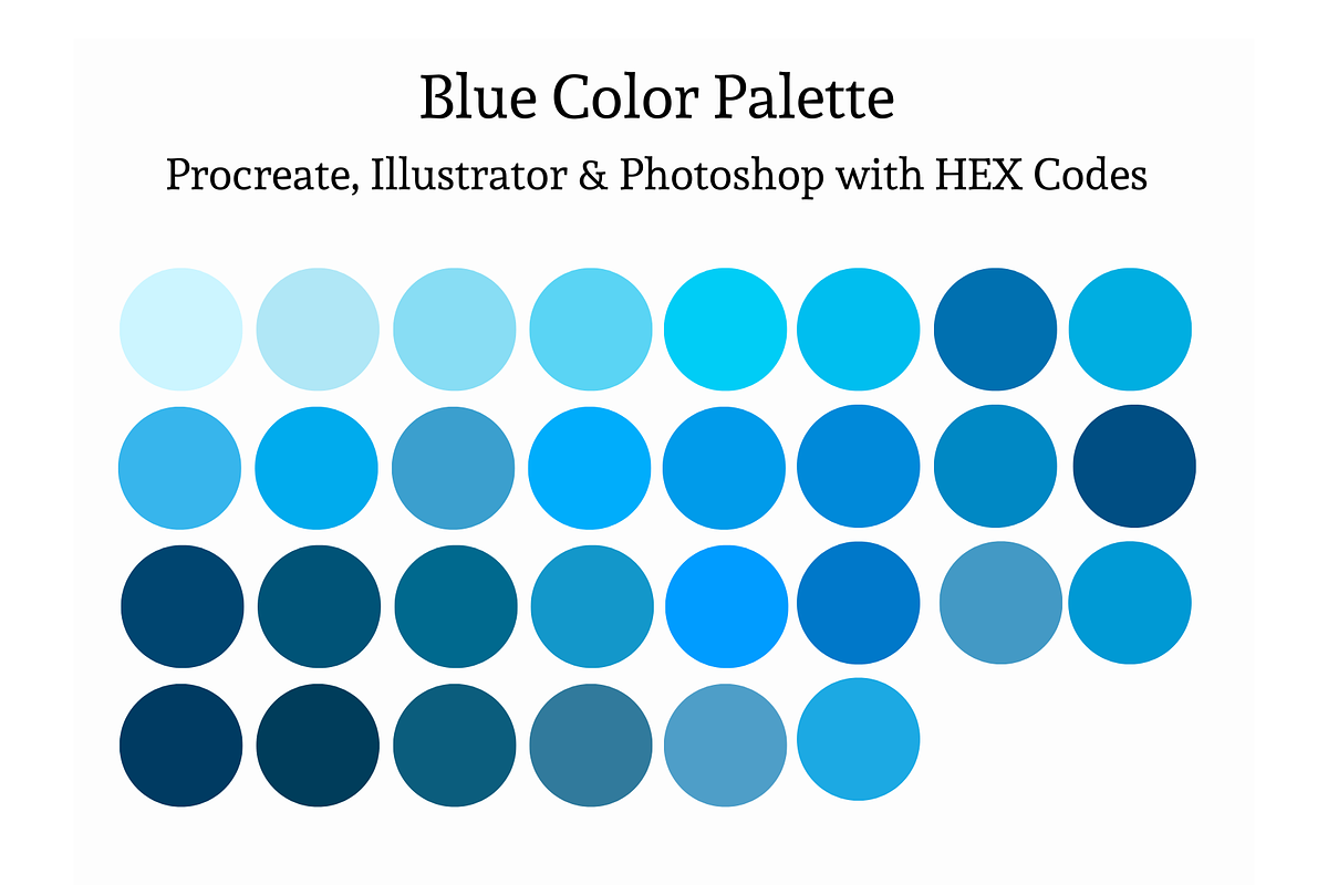 Color Palettes Procreate Illustrator, a Palette Add-On by Atelier Fem (Photo 8 of 12)