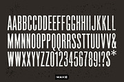 Letterpress Akzidenz, a Sans Serif Font by Heavy Metal Type Co. (Thumbnail 4 of 5)