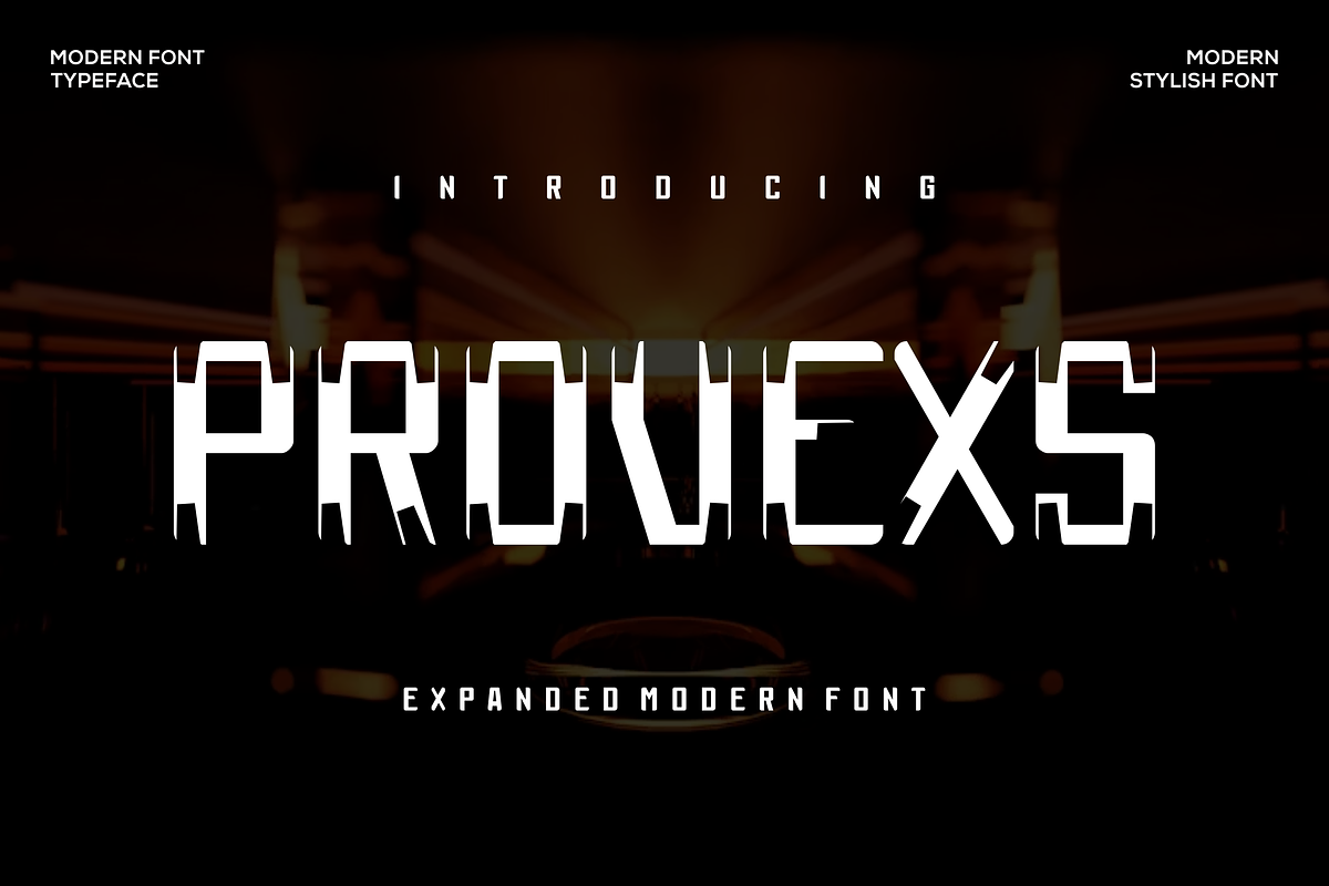 Provexs Font, a Sans Serif Font by agusariyadi (Photo 1 of 4)