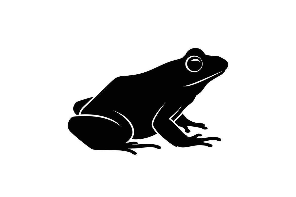 Frog Silhouette Vector Bundle, an Illustration by jahid234 (Photo 10 of 46)