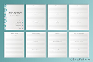 Five YEAR Plan For Big Happy Planner