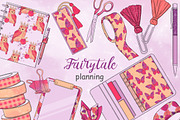 Fairy Tale Planning Collection, an Object Illustration by GlamArtZhanna (Thumbnail 1 of 3)