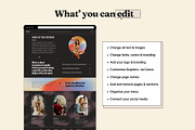 Squarespace Website template, a Squarespace Template by Ciel Lumiere (Thumbnail 6 of 11)