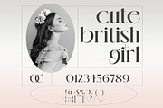 glossy - a modern serif, a Serif Font by INKSUN™ (Thumbnail 3 of 11)