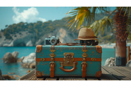 In the background, there is a, a Holiday Photo by ZinetroN