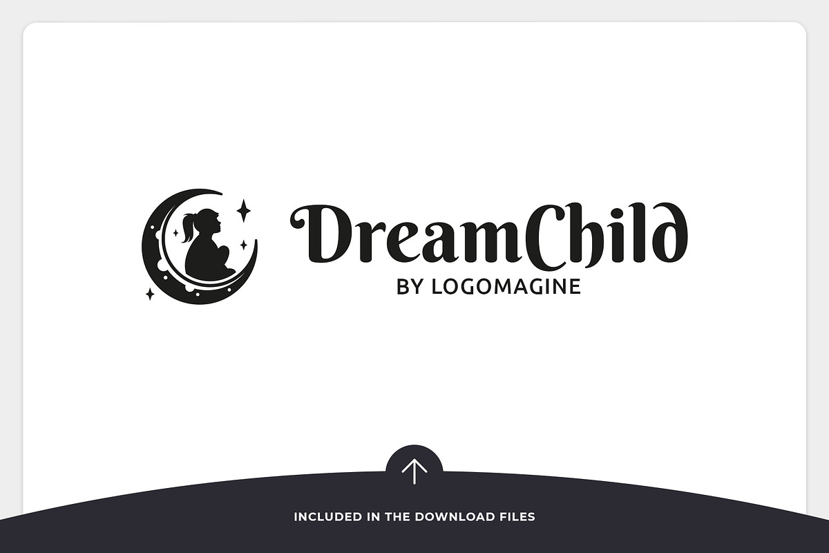 Dream Child - Girl Logo Template, a Branding & Logo Template by LOGOMAGINE (Photo 16 of 16)