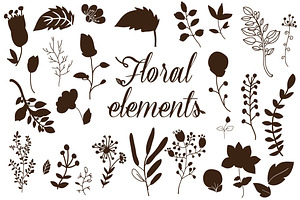 floral elements