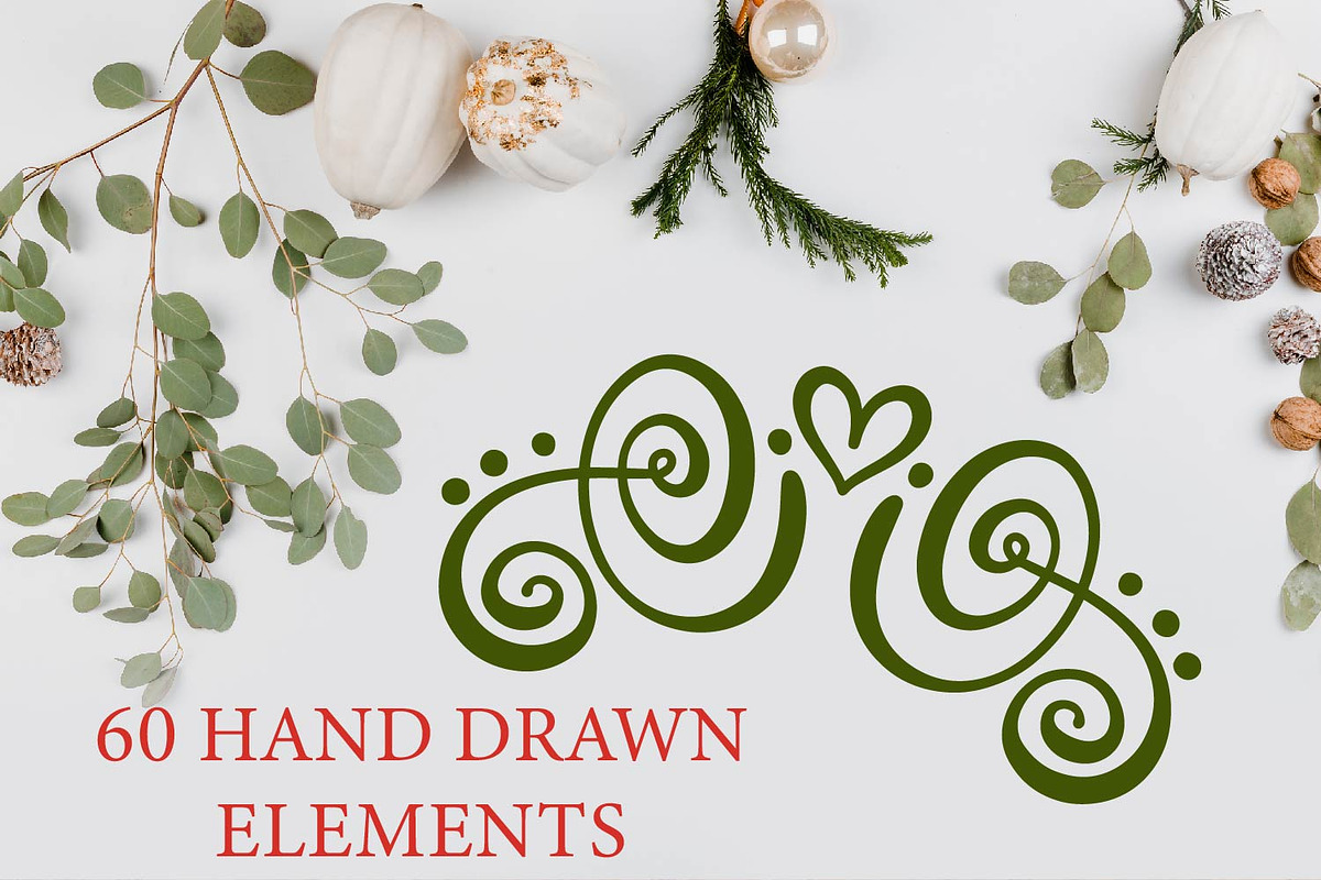 Spring Flourishes - Ornament Font preview 3