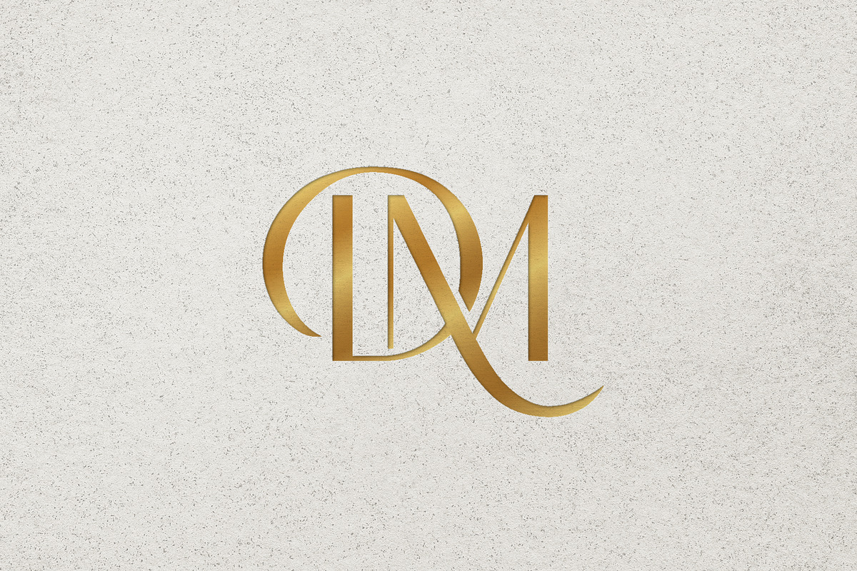 Minimalist Luxury Initials DM Logo, a Branding & Logo Template by Luxury Logos (Photo 4 of 4)
