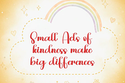 Kindness Benefit, a Handwritten Font by FreshTypeINK (Thumbnail 4 of 8)