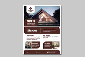 Real Estate Flyer Template, a Templates & Theme by studiogstock