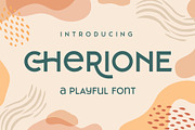 Cherione, a Sans Serif Font by Arterfak Project (Thumbnail 12 of 12)