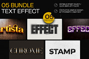05 PSD Text Effect, a Layer Style Add-On by dokudokunomi (Thumbnail 1 of 2)