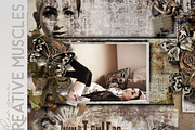 Distressed Grunge Backgrounds, a Texture Graphic by Posh Papers & Patterns (Thumbnail 5 of 8)