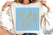 Summer Beach Hand Drawn Doodle PNG, an Illustration by Daily.Designs (Thumbnail 1 of 3)