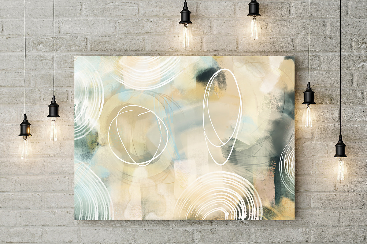Modern Abstract Procreate Brushes, a Brushes & More by DeloresArt (Photo 13 of 19)