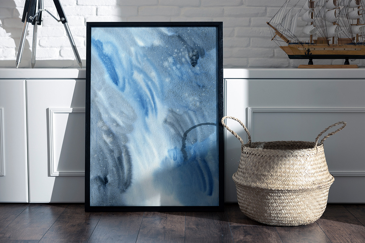 Frozen Watercolor Textures, a Texture Illustration by YarovaArt (Photo 9 of 15)