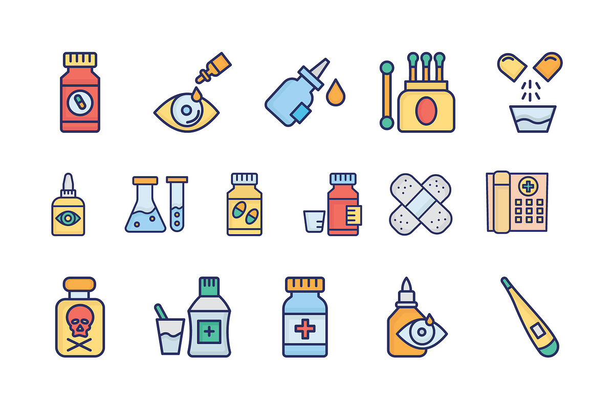 Essential Medical Vector Icons, an Outline Icon by Vector Portal (Photo 6 of 6)