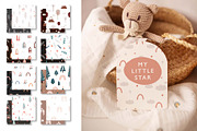 BIG SET of winter boho patterns, a Pattern Graphic by Vera●Suleimanova (Thumbnail 10 of 14)