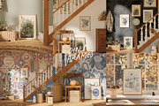 AUTUMN FARMHOUSE | frame mockup, a Household Mockup by Stykke Studio (Thumbnail 3 of 8)