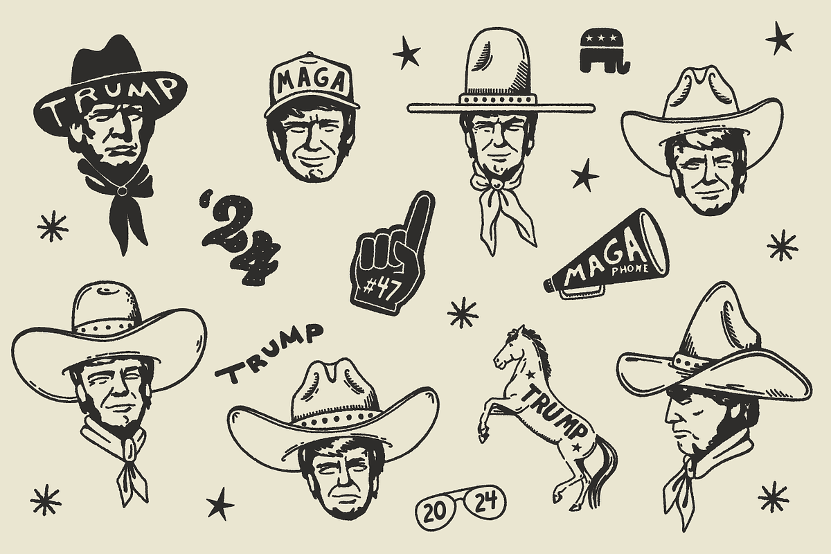 Donald Trump Illustrations, a Person Illustration by cmfgraphics (Photo 2 of 3)