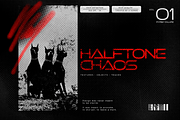 HALFTONE CHAOS - Grunge Texture Pack, a Texture Graphic by BeNone Designs (Thumbnail 6 of 8)