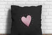 Pink Glitter Heart Clip Art, a Graphic by ConfettiBears (Thumbnail 5 of 5)