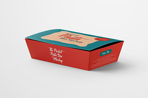 Pasta Box Packaging Mockup