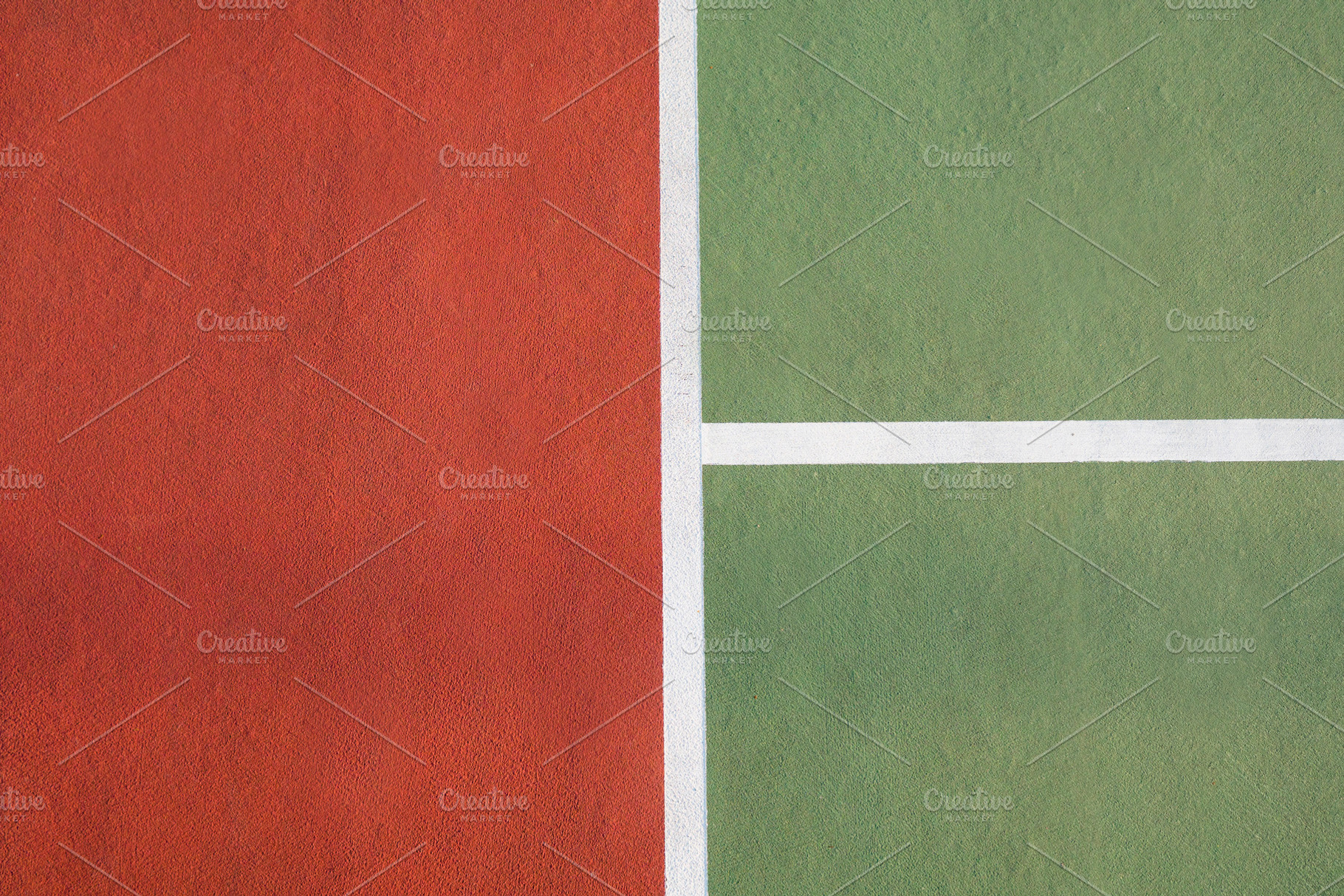 Marking on the tennis court close up containing tennis, court, and net, a Sports & Recreation Photo by volodymyrshtun13795