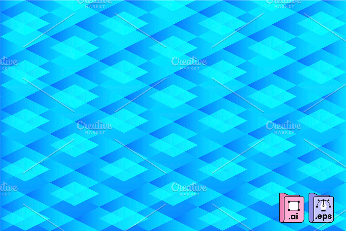 Flat Polygonal Background, a Pattern Graphic by MISS CHATZ (Photo 1 of 3)