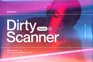 Dirty Scanner - 30 Grainy Overlays