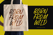 Flackin Bruska Modern Brush Font, a Script Font by Letterena Studios Script (Thumbnail 9 of 15)