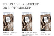 Video Photo Frame Mockup 3x4 Reel ao, an Advertising Mockup by PawMockups (Thumbnail 6 of 11)