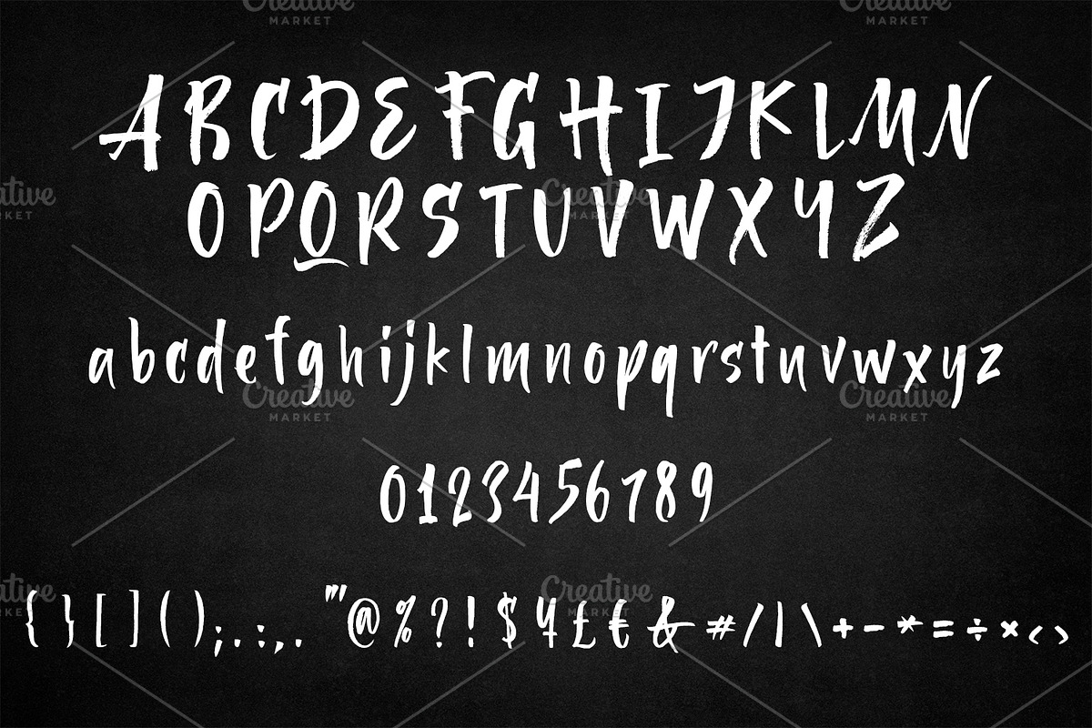 Premium Fonts Collection, a Handwritten Font by OWPictures (Photo 5 of 5)