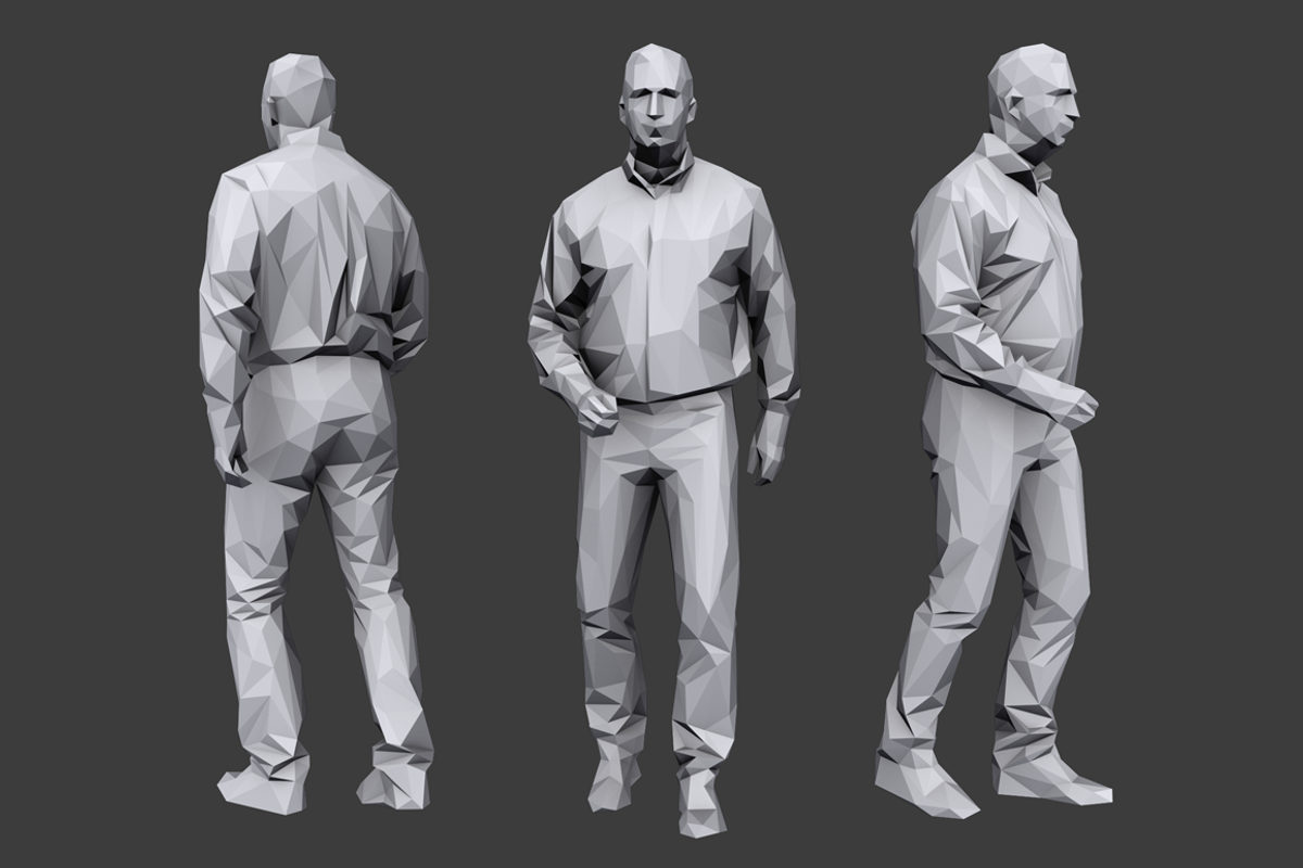 Lowpoly People Casual Pack Volume 8, a Characters & Person 3D Model by Kanistra Studio (Photo 3 of 9)