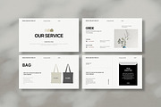 Minimal Brand Guideline Presentation, a Templates & Theme by GoldenPixelStudio (Thumbnail 2 of 9)