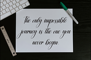 Antique | Script Font, a Handwritten Font by Scratchones (Thumbnail 3 of 9)