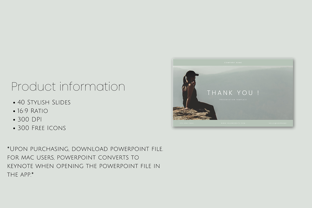 Modern PowerPoint Presentation, a Presentation Template by Templits (Photo 9 of 10)
