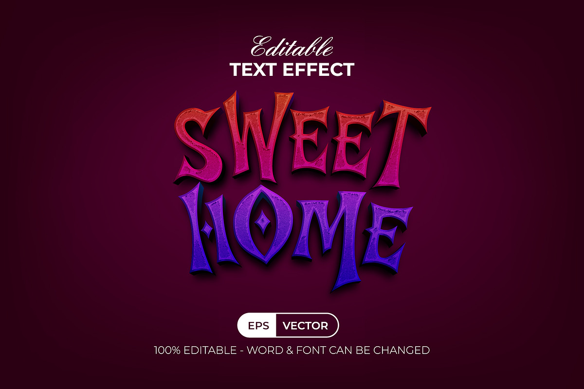Halloween Text Effect Textured Style, a Layer Style Add-On by Mockmenot (Photo 1 of 2)