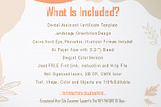 Dental Certificate, a Stationery Template by DesignDevisers (Thumbnail 10 of 10)