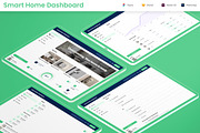 Smart Home, Automation Panel Web app, an UI Kit Template by nagaredesignstudio (Thumbnail 1 of 5)