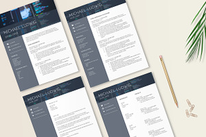 Tech Resume Template Developer