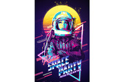 80's Retro Poster Photoshop Action, an Action Add-On by deeplabstudio7 (Thumbnail 3 of 15)