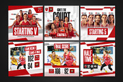 Basketball Instagram Templates, a Social Media Template by Bornx Design (Thumbnail 6 of 6)