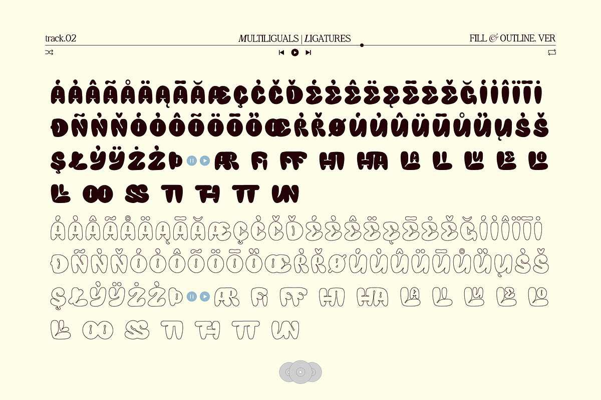 Eartune Display Typeface, a Handwritten Font by Casloop Studio (Photo 12 of 16)