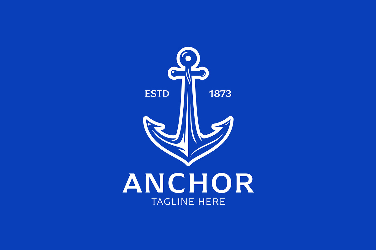 Anchor Logo Marine Nautical Harbor, a Branding & Logo Template by Signatoro (Photo 2 of 3)