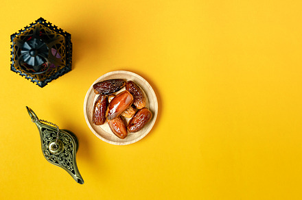 Top view ramadan kareem background stock photo containing arab and arabesque, a Holiday Photo by OSABEE TOP VIEW