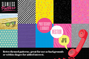 Retro Cool 1980s Poster Templates, a Texture Illustration by Wingsart Studio (Thumbnail 6 of 11)