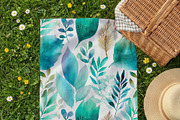 Picnic Tea Towel Mockup (PSD), a Household Mockup by 1001 mockups (Thumbnail 10 of 18)